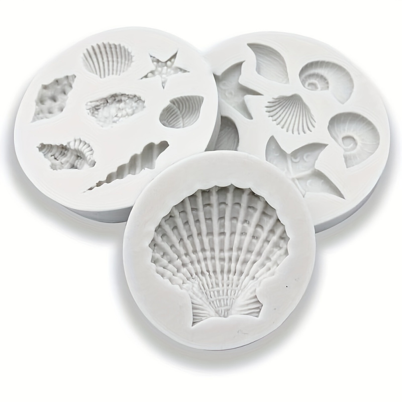 3pcs/set, Shell Mold Set, Irre - Soap Making Easy recension och pris
