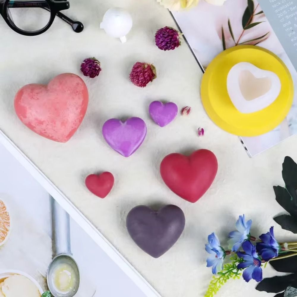 Flexible Heart Shape 3D Heart  - Soap Making Easy recension och pris
