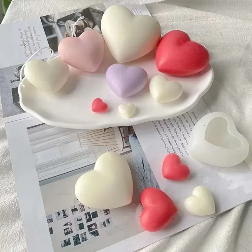 Flexible Heart Shape 3D Heart  - Soap Making Easy recension och pris