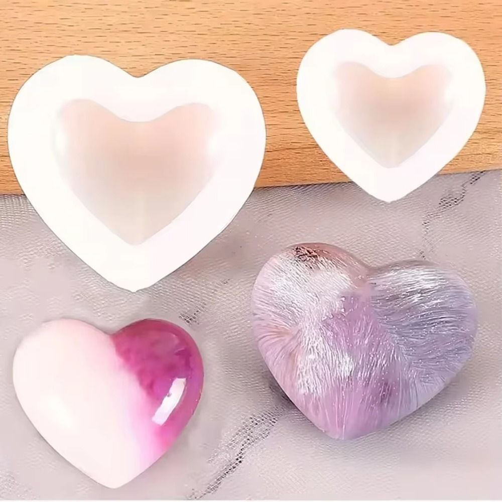 Flexible Heart Shape 3D Heart  - Soap Making Easy recension och pris