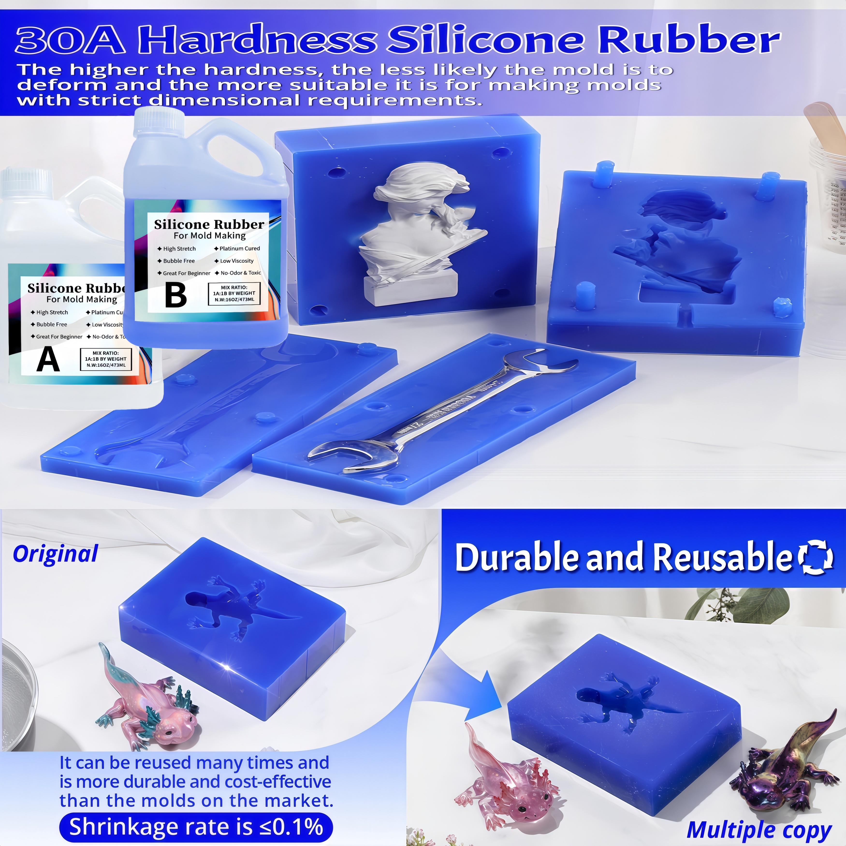 Platinum-Cured 15A Liquid Sili - Soap Making Liquid recension och pris