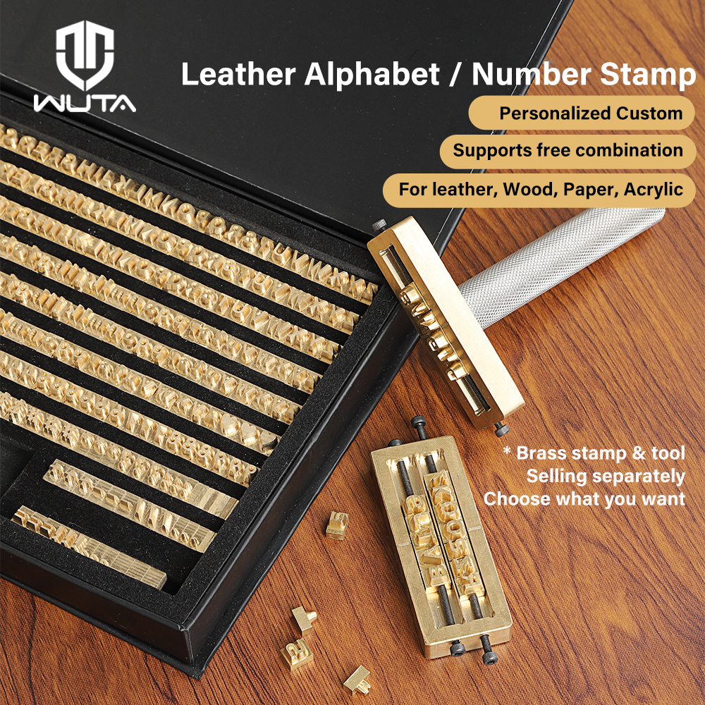 WUTA Brass Stamps Letter Numbe - Soap Stamp Custom recension och pris