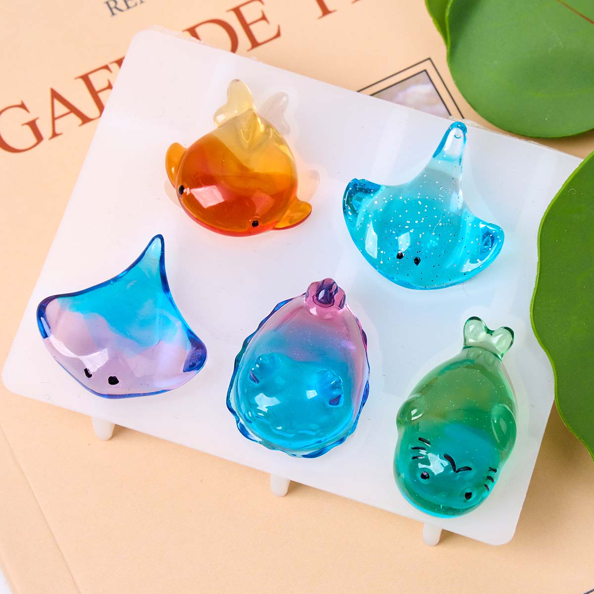 3D Healing Kawaii Manta Ray Wh - Soap Making Supplies recension och pris