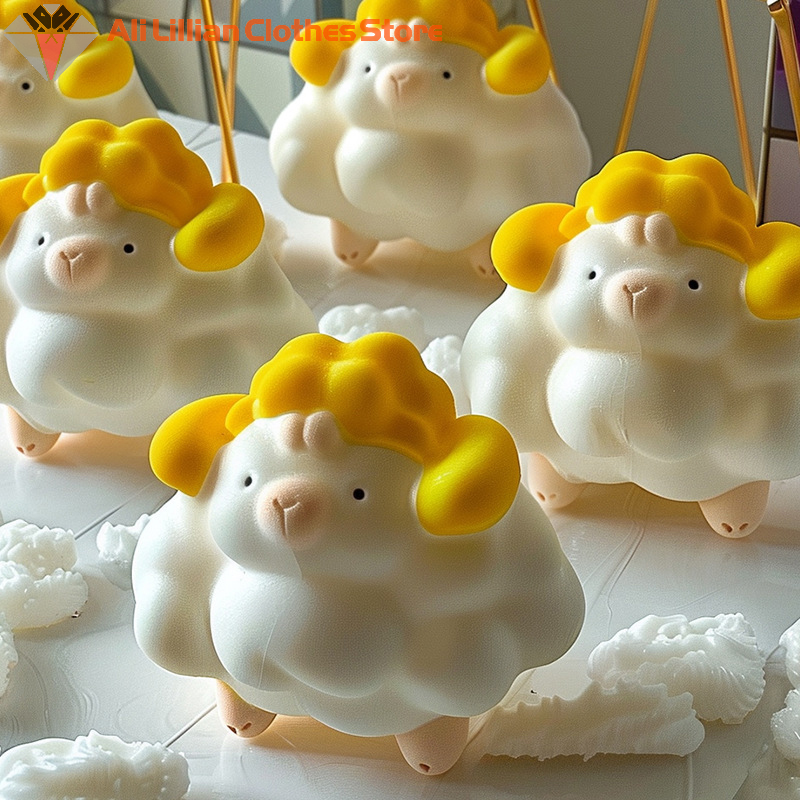 3D Sheep Shape Jelly Mold Kitc - Soap Making Supplies recension och pris