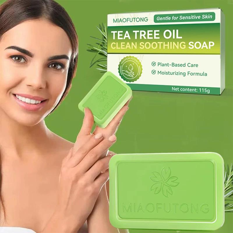 Tea Tree Oil Soap Bar for Men  - Soap Making Olive Oil recension och pris