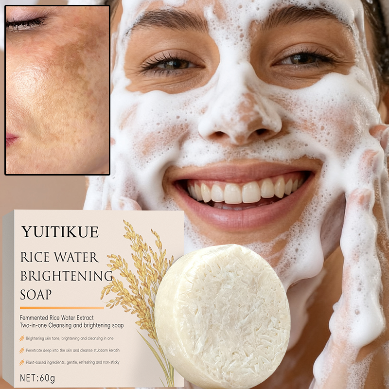 Rice Water Brightening Soap 60 - Soap Making Olive Oil recension och pris