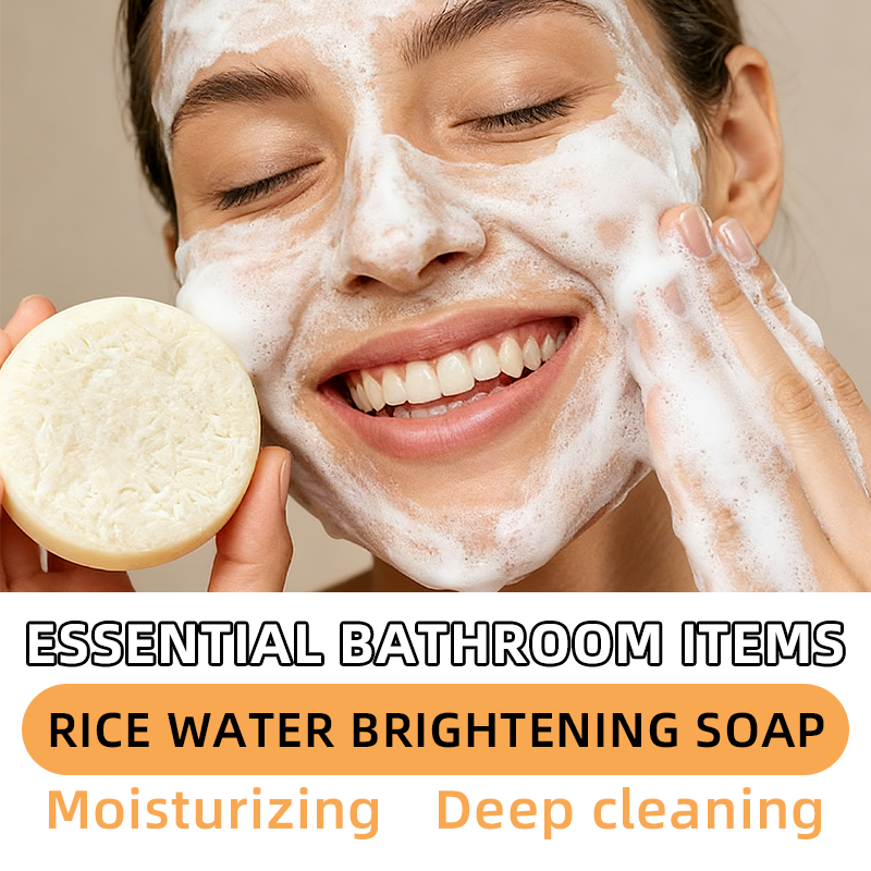 Rice Water Brightening Soap 60 - Soap Making Olive Oil recension och pris