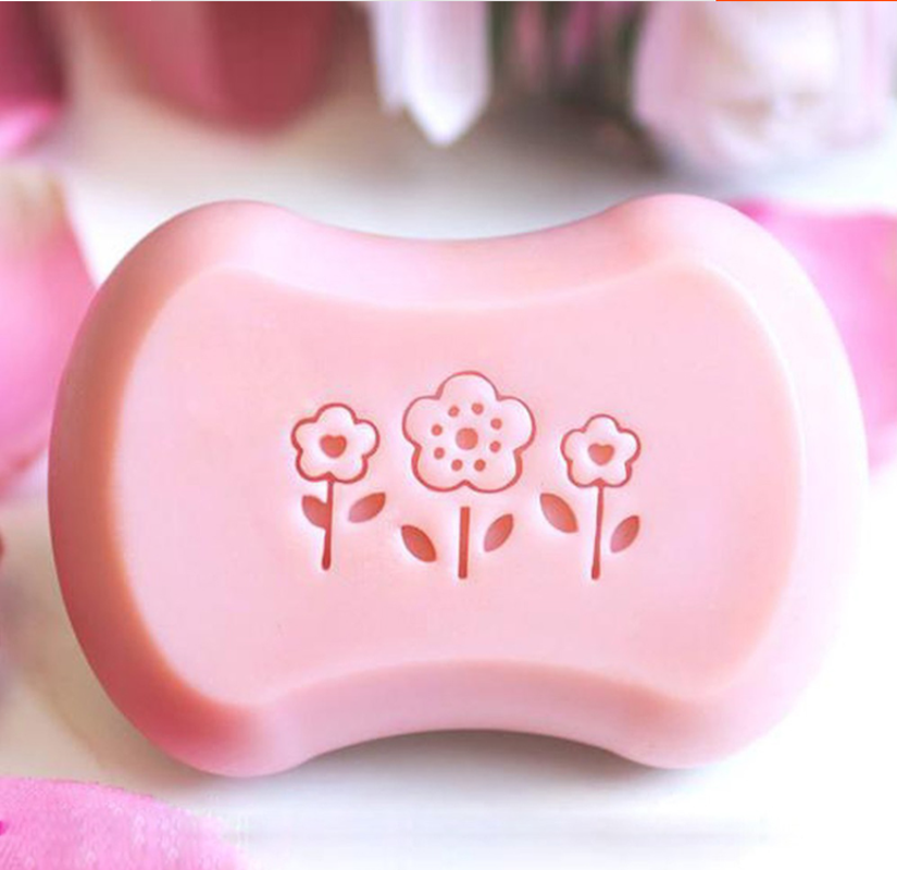 Small Flower Pattern Handmade  - Soap Stamp Custom recension och pris