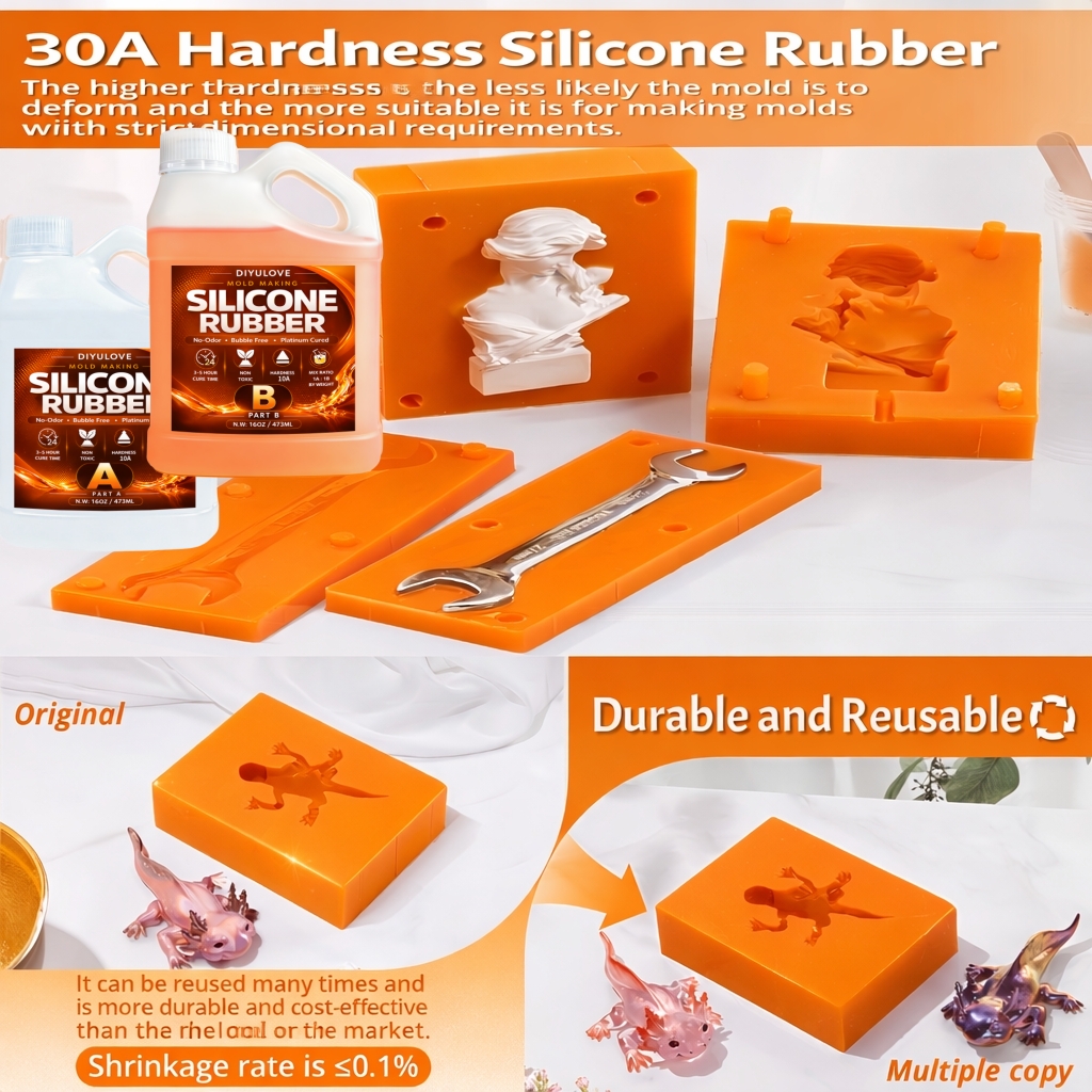 Liquid Silicone Rubber Kit,Hig - Soap Making Accessories recension och pris