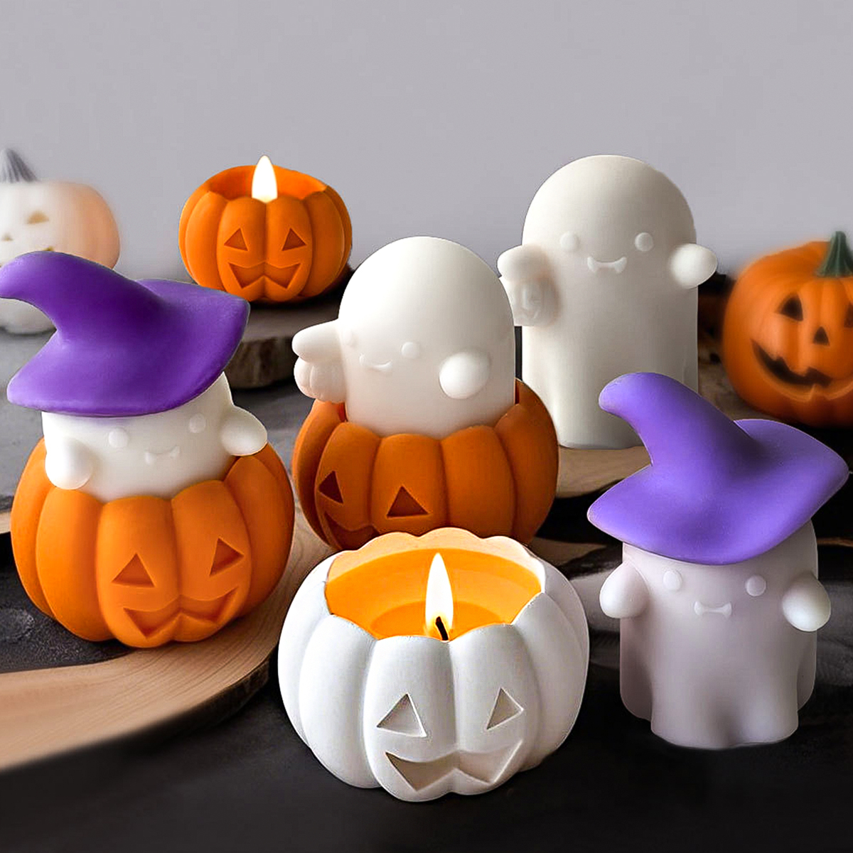 3D Pumpkin Candle Jar Silicone - Soap Making Base recension och pris