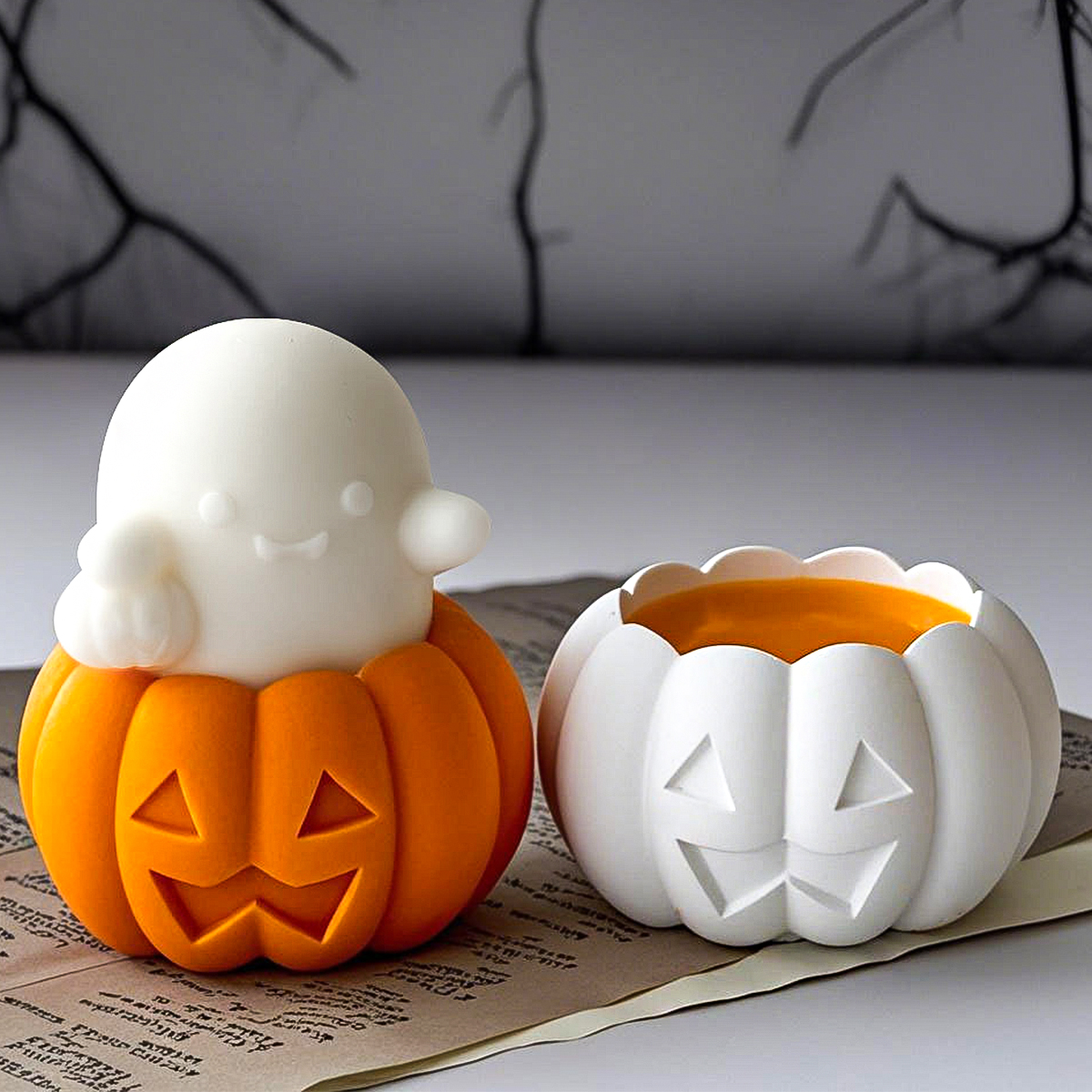 3D Pumpkin Candle Jar Silicone - Soap Making Base recension och pris