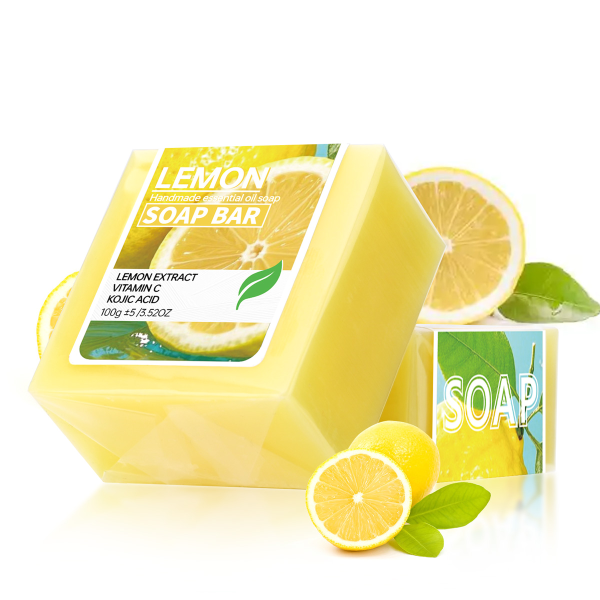 Lemon essential oil soap, vita - Soap Making Fragrance Oil recension och pris