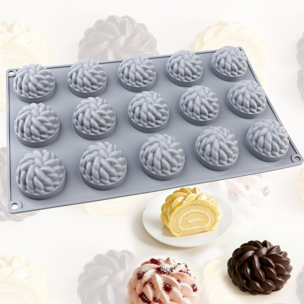 1Pc Cake Mold Santa Ana Floral - Soap Making Easy recension och pris
