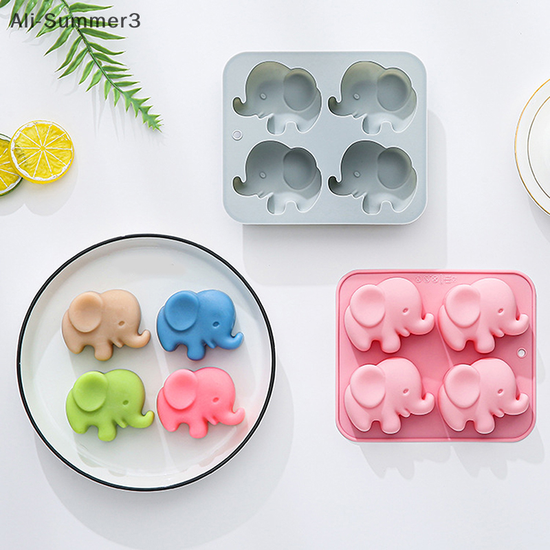 4-hole Baby Elephant Silicone  - Soap Making Molds recension och pris
