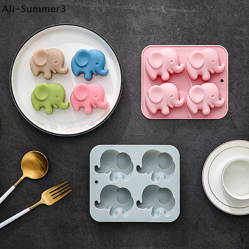 4-hole Baby Elephant Silicone  - Soap Making Molds recension och pris