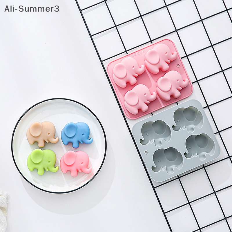 4-hole Baby Elephant Silicone  - Soap Making Molds recension och pris