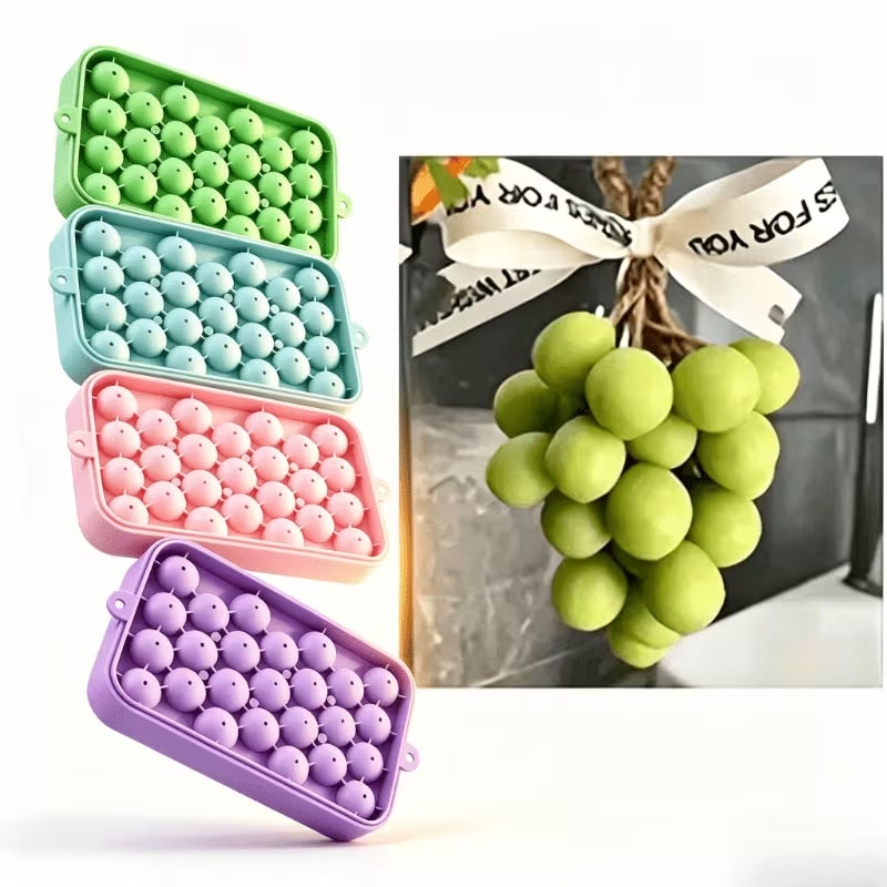Grape Ball Silicone Molds Set  - Soap Making Molds recension och pris