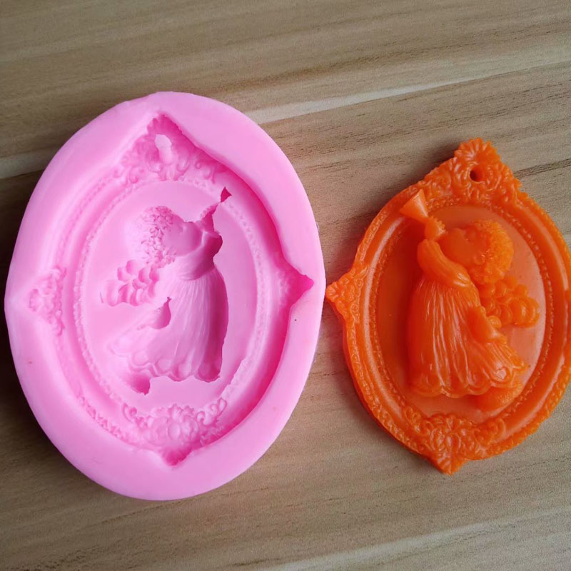 3D Angel Kids Shaped Silicone  - Soap Making Ideas recension och pris