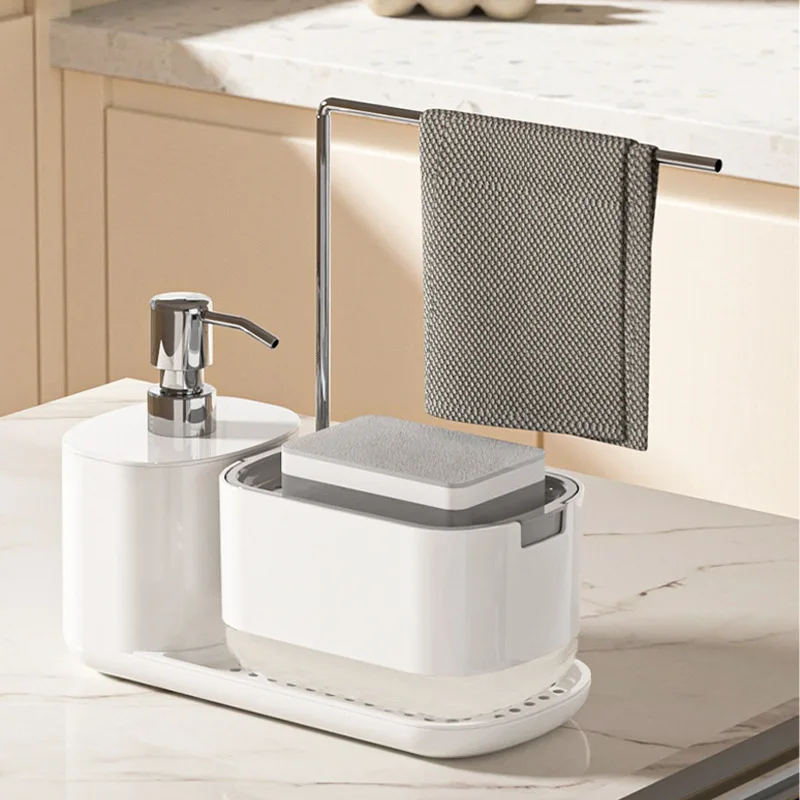 Soap Dispenser With Sponge Hol - Soap Making Liquid recension och pris