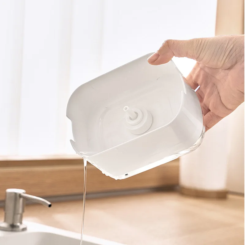 Soap Dispenser With Sponge Hol - Soap Making Liquid recension och pris
