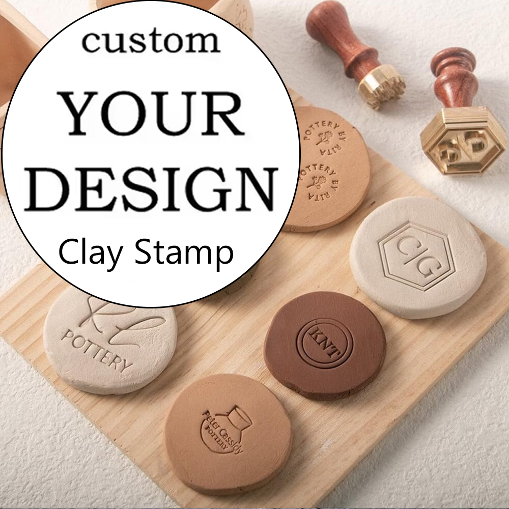 Personalized Clay Stamp with 1 - Soap Stamp Custom recension och pris