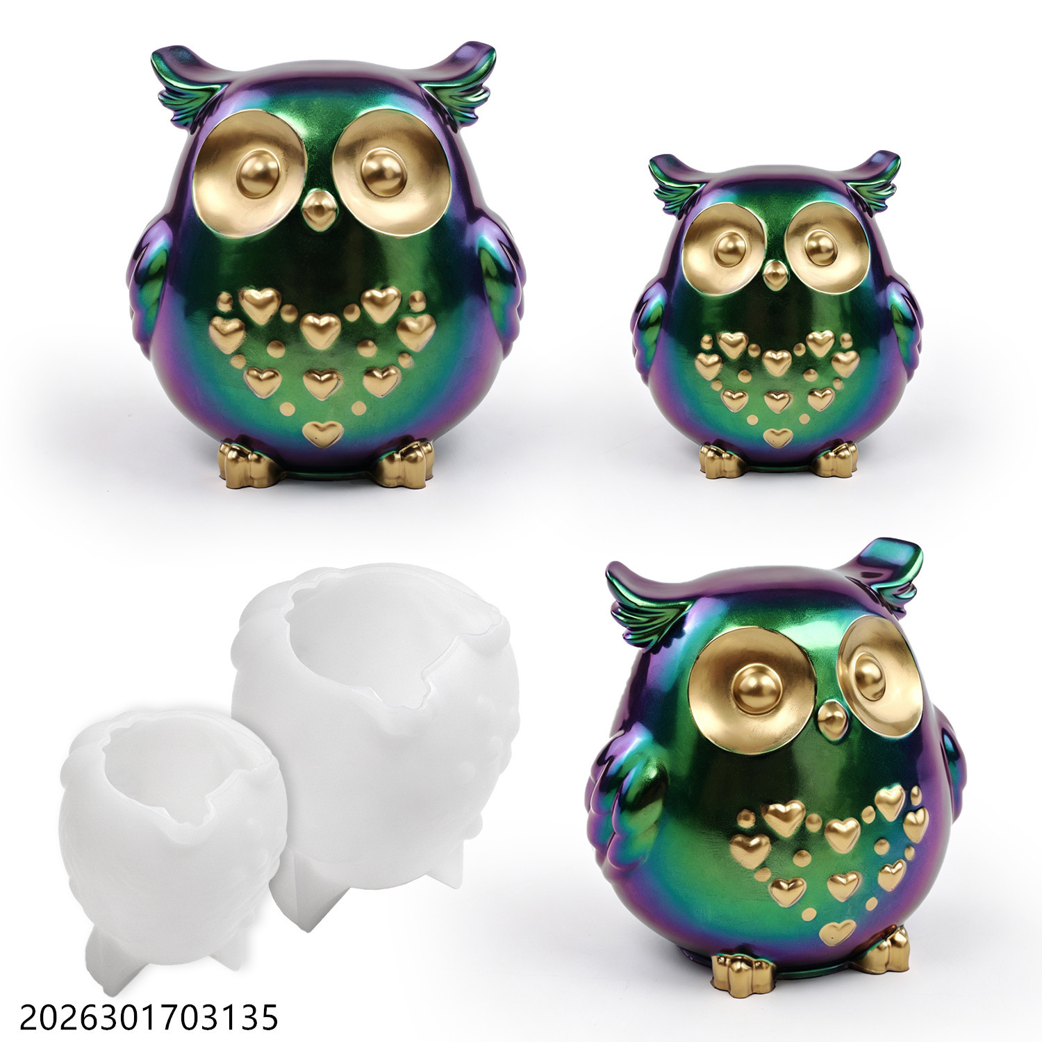 Owl Silicone Mold 3D Bird Shap - Soap Making Accessories recension och pris