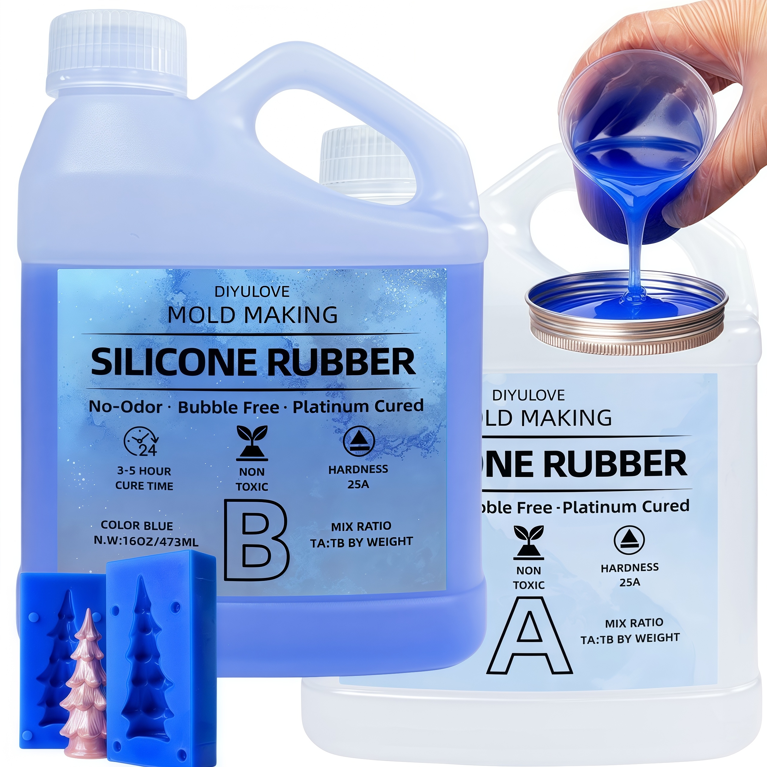 32oz High-Performance Silicone - Soap Making Accessories recension och pris