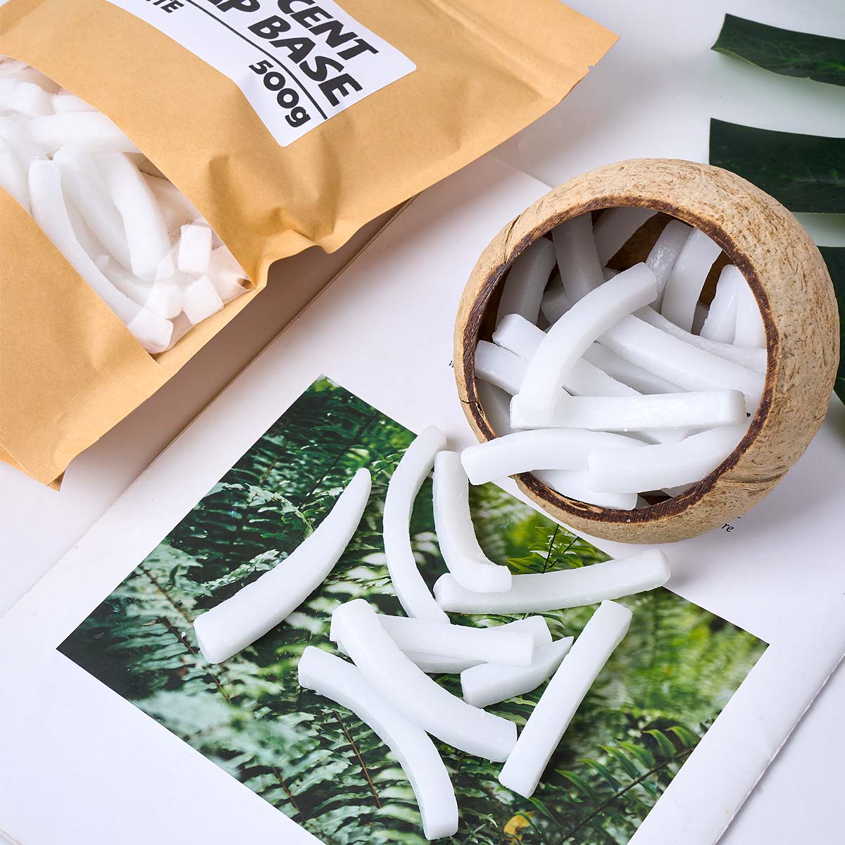 500g Transparent White Color S - Soap Making With Soap Base recension och pris