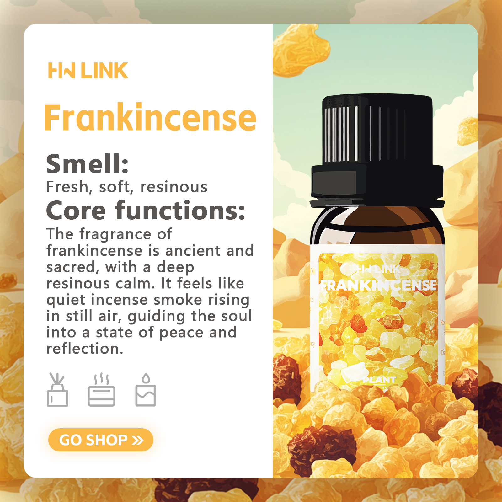 Frankincense Essential Oil 10m - Soap Making Scents recension och pris