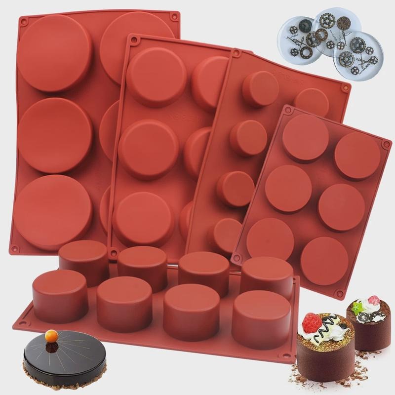 Round Silicone Soap Mold DIY H - Soap Making Equipment For Beginners recension och pris