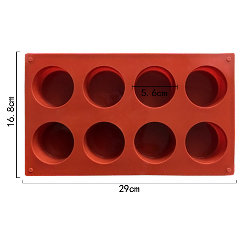 Round Silicone Soap Mold DIY H - Soap Making Equipment For Beginners recension och pris