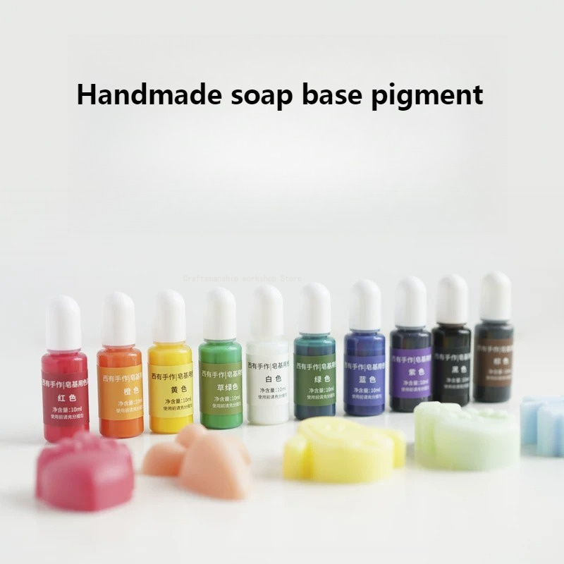 Handmade Soap Base Pigment 10  - Soap Making With Soap Base recension och pris