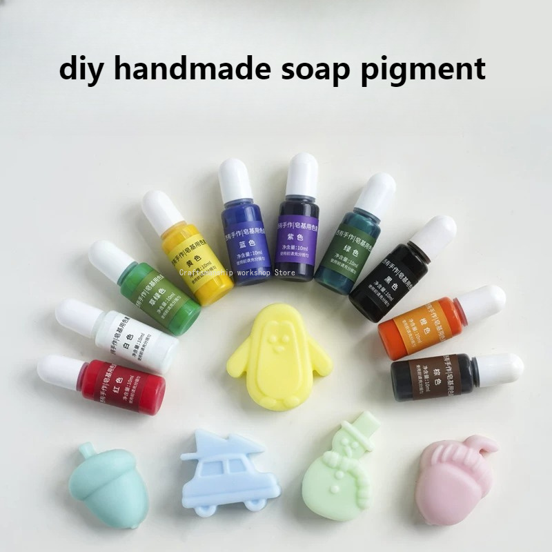 Handmade Soap Base Pigment 10  - Soap Making With Soap Base recension och pris