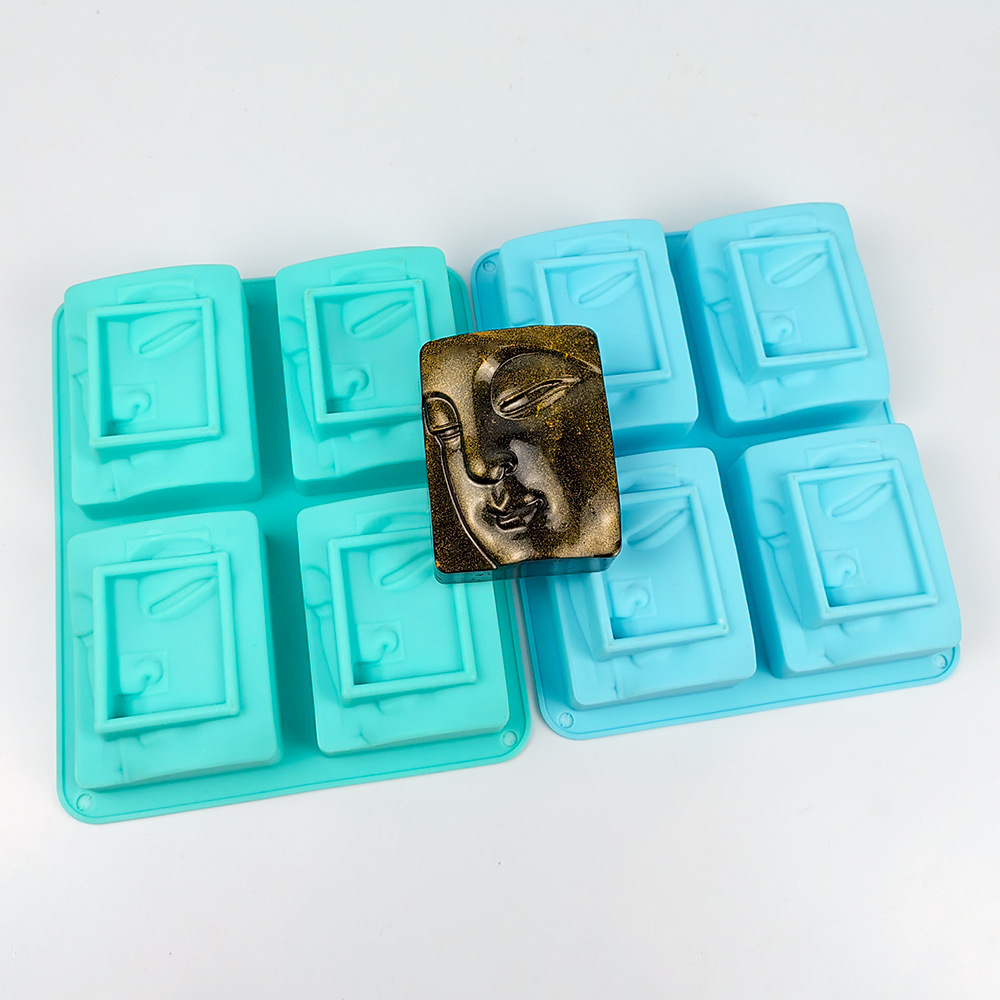 4 Holes Buddha Portrait Soap M - Soap Making Ideas recension och pris