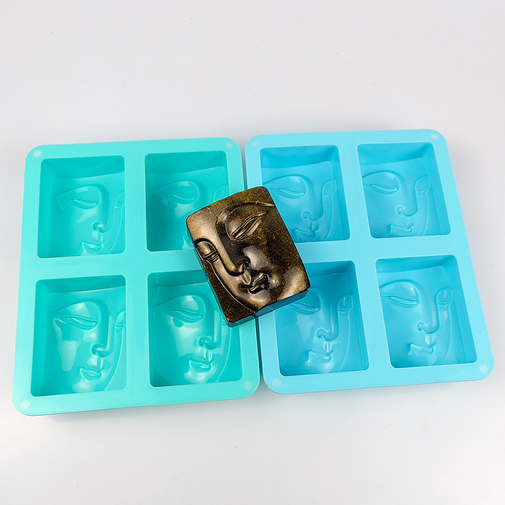 4 Holes Buddha Portrait Soap M - Soap Making Ideas recension och pris